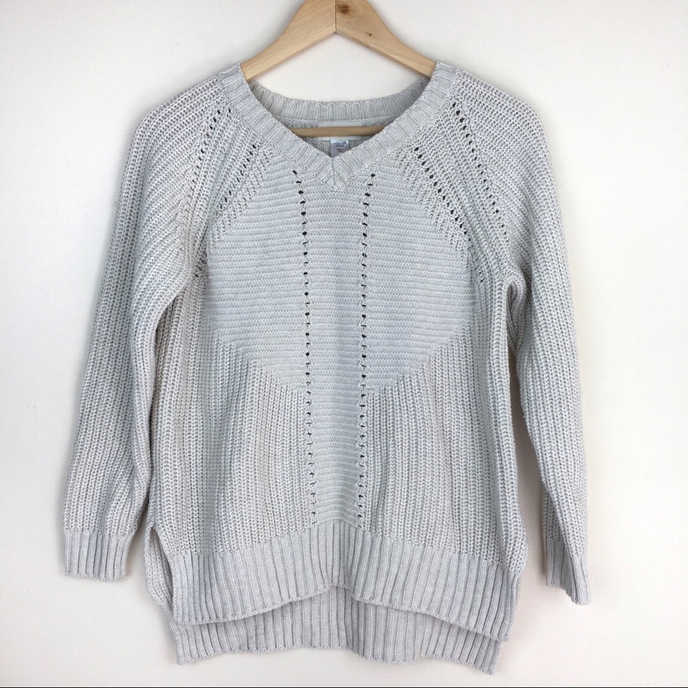🍑 Canyon River Blues Cream Knitted Sweater - Picture 1 of 6